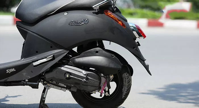 Động cơ xe ga elite sym 50cc