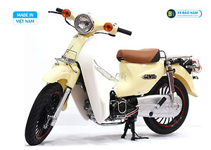 XE MÁY 50CC CUB 81 KITAFU DETECH VÀNH ĐÚC MÀU KEM
