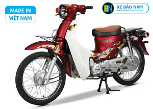 Xe Máy 50cc Cub 81 Halim màu đỏ mận