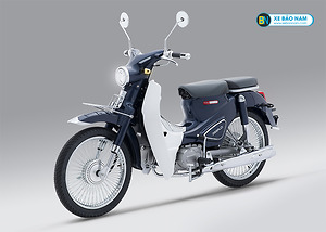 Xe máy Cub Classic 110cc Thailan Đen Nhám ( Có Săm)