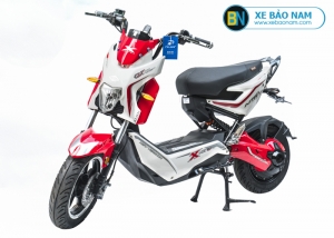 Xe máy điện Nijia xmen GT 2018 màu trắng đỏ
