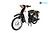 Xe máy 50cc Cub màu đen