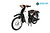 Xe máy 50cc Cub màu đen
