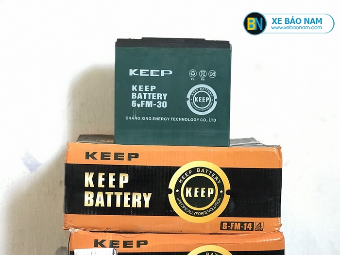 ẮC QUY XE MÁY ĐIỆN 12V-30A KEEP