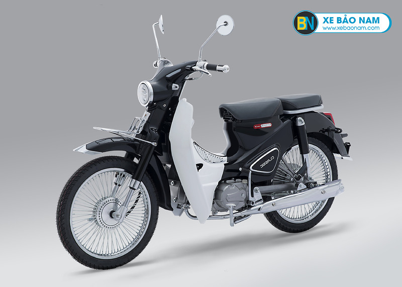 Xe máy Cub Classic 110cc Thailan Đen Bóng (Có Săm)