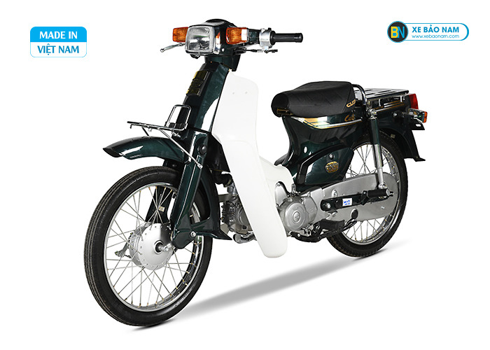 XE MÁY CUB HALIM HÀN QUỐC MÀU XANH RÊU (KHÔNG CẦN BẰNG LÁI)