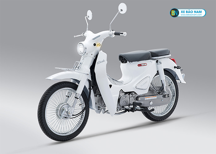 Xe máy Cub Classic 110cc Thailan Bạc ( Có Săm)