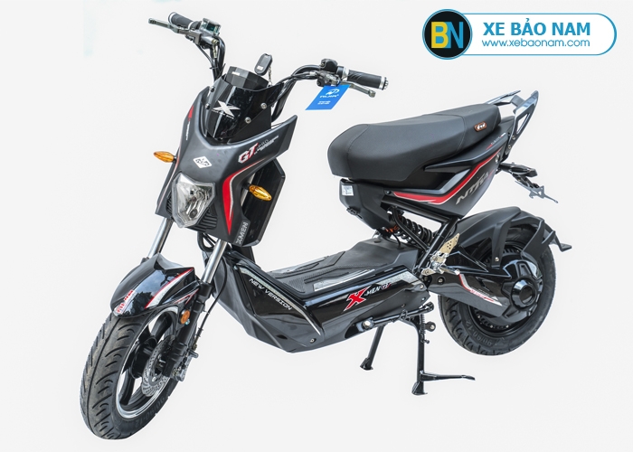 Xe máy điện Nijia xmen GT 2018 màu đen viền đỏ