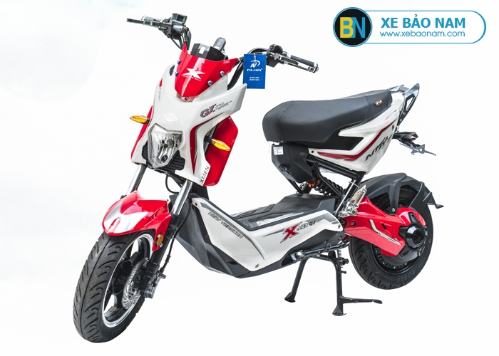 Xe máy điện Nijia xmen GT 2018 màu trắng đỏ