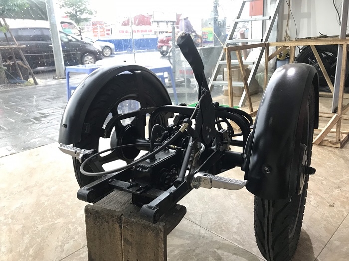 Bộ càng sau xe 3 bánh