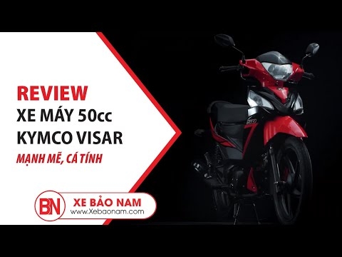 KYMCO VISAR 50cc ► Xe số 50cc học sinh bền bỉ tiết kiệm thời trang 