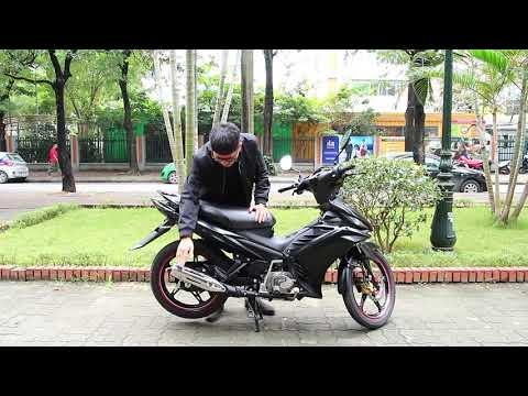 Review Exciter 50cc Côn Tay màu Đen Nhám ► Dễ chơi dễ độ không cần bằng lái 16 tuổi